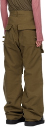 Rick Owens Brown Porterville Stefan Cargo Pants