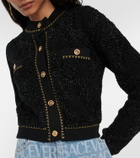 Versace Medusa wool-blend cardigan