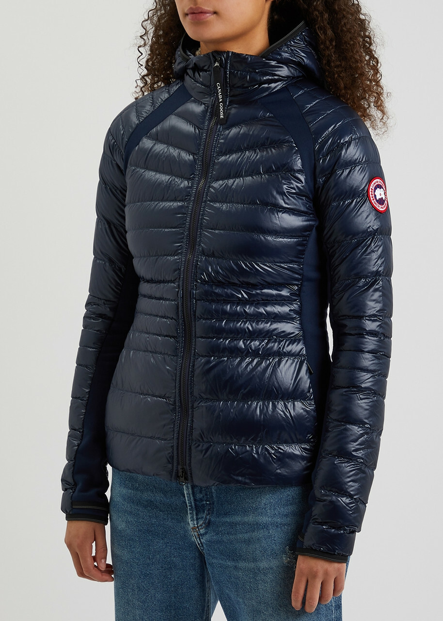 Canada Goose Women's Small Navy Hybridge Lite Quilted Shell Canada Goose Women's Small Navy Hybridge Lite Quilted Shell