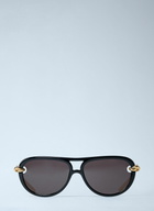 Bottega Veneta Knot Aviator Sunglasses