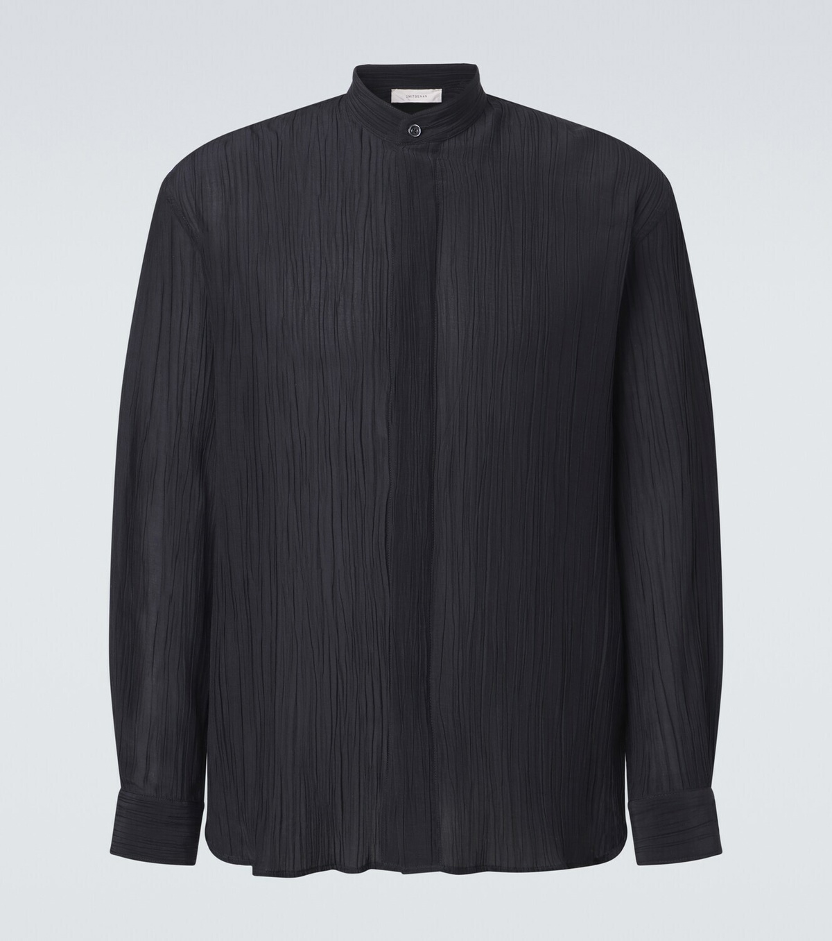 Umit Benan Bruce linen and cotton shirt