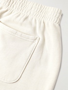 John Elliott - Interval Straight-Leg Cotton-Jersey Shorts - White