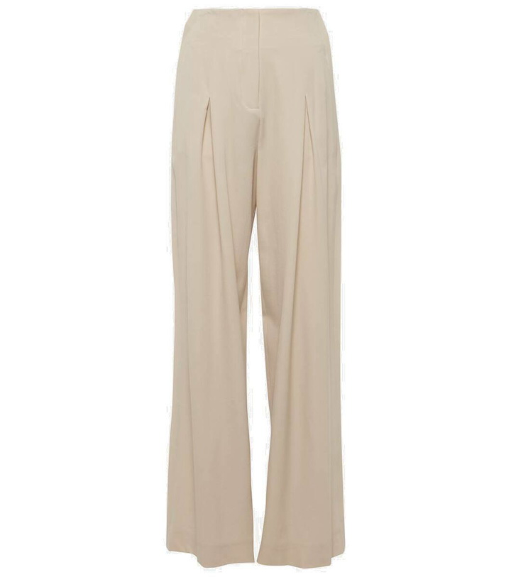 Photo: Fforme Faye high-rise wool wide-leg pants