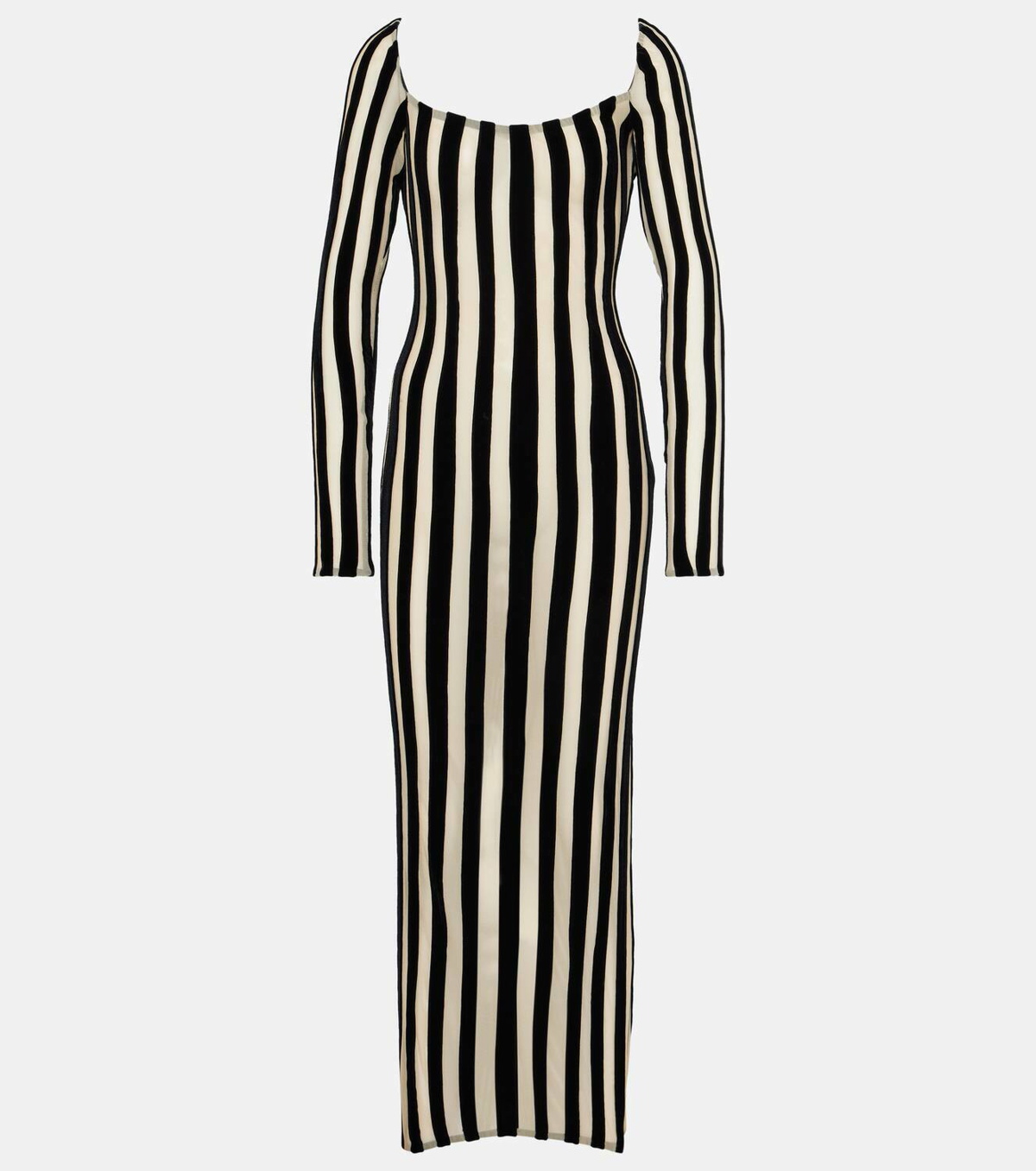 LaQuan Smith Striped gown LaQuan Smith