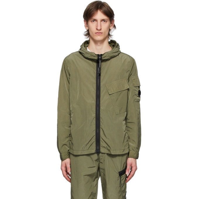 Photo: C.P. Company Green Lens Overshirt Jacket