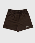 New Balance Linear Heritage French Terry Short Brown - Womens - Casual Shorts