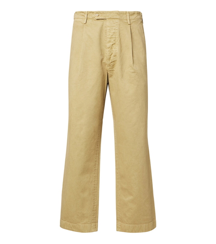 Photo: Auralee Pleated cotton chinos