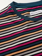 POP TRADING COMPANY - Striped Cotton-Jersey T-Shirt - Multi - S