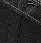 Valentino - Logo-Appliquéd Leather Belt Bag - Black