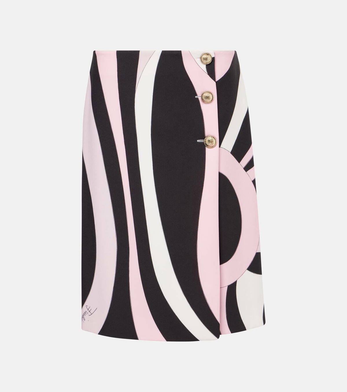 Pucci Printed cady midi skirt Emilio Pucci