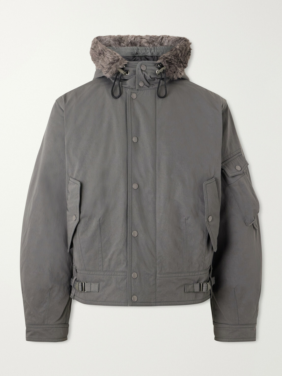 Our Legacy - Orbit Hooded Twill Bomber Jacket - Green