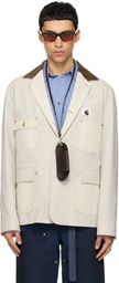 sacai Off-White Carhartt WIP Edition Suiting & Duck Blazer