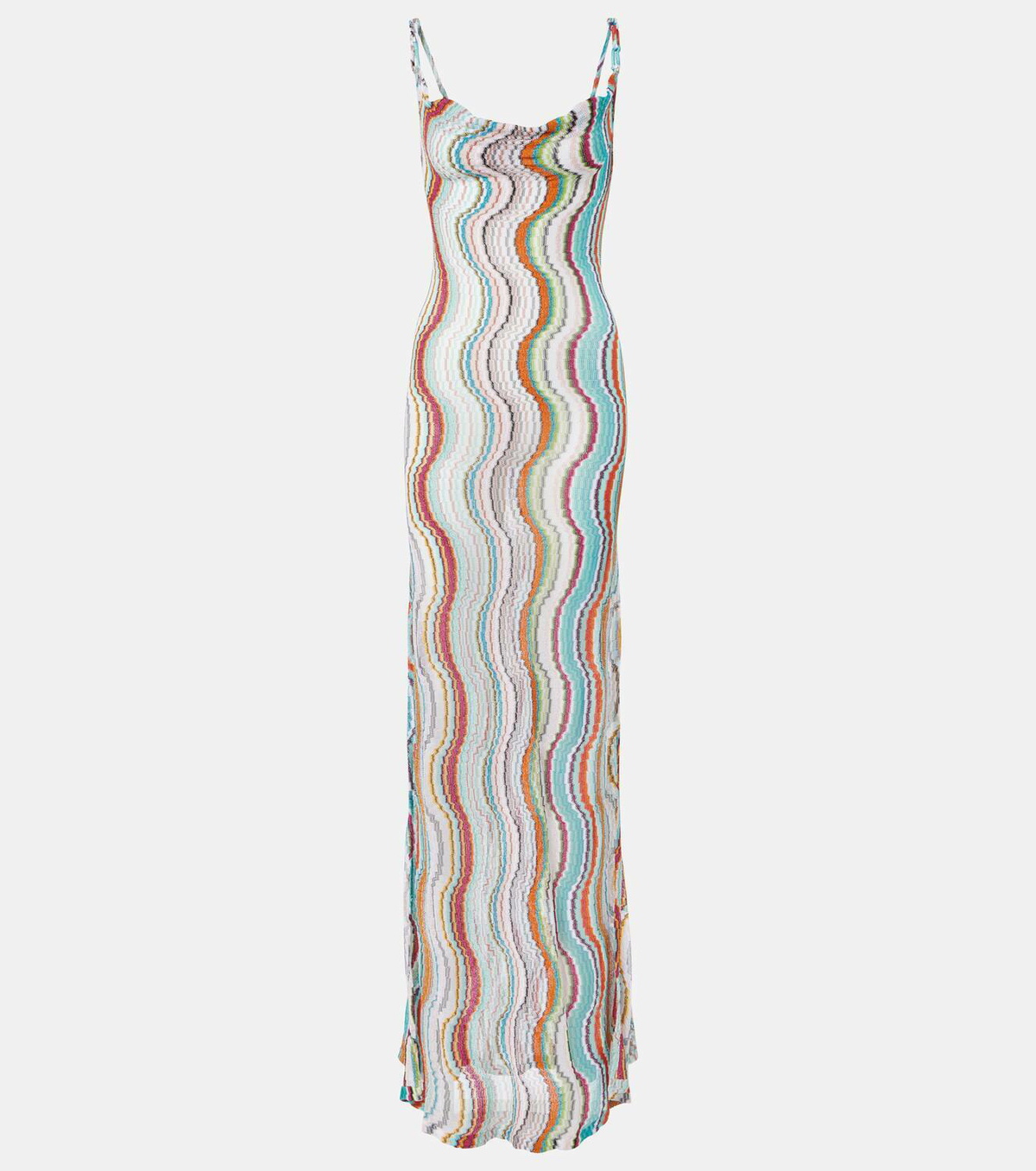 missoni open back dress Missoni Wave open-back lamé maxi dress Missoni