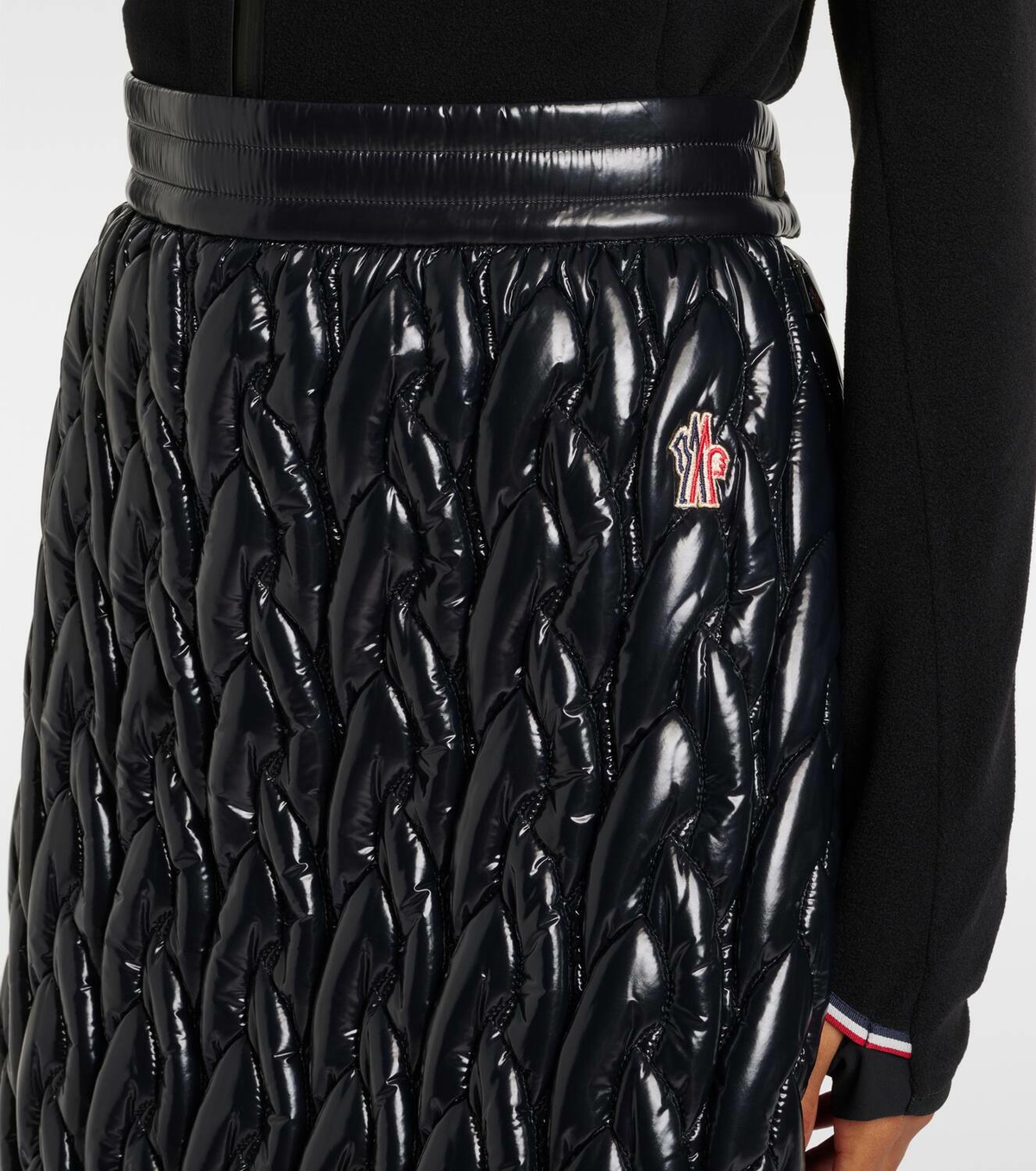Moncler Grenoble Matelassé midi skirt