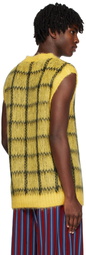 Marni Yellow Check Vest