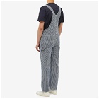 Dickies Men's Classic Hickory Bib Overall in Air Force Blue