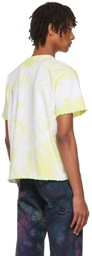PALMER Yellow Cotton T-Shirt