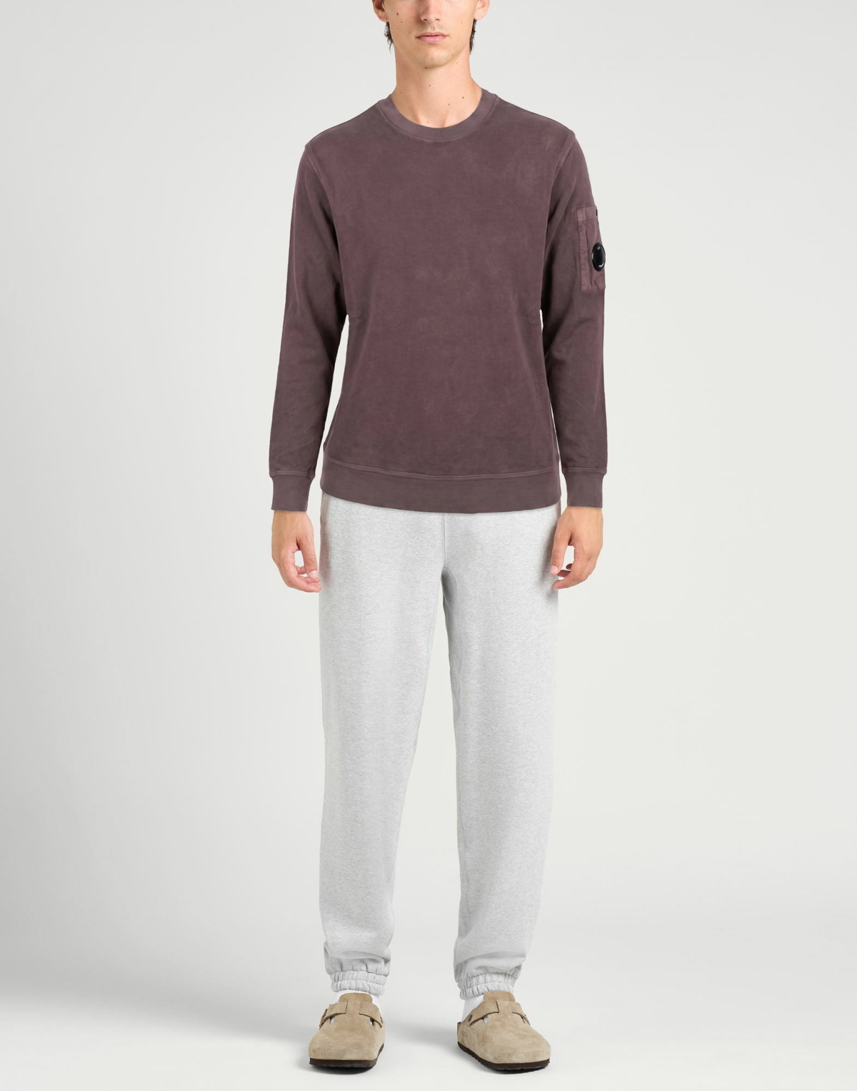 C. p. Company Mens Sweatshirt Mauve