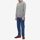 Paul Smith Men's Zebra Half Zip Sweat in Grey