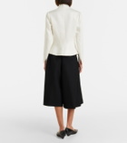 The Row Fauna virgin wool Bermuda shorts