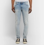 Nudie Jeans - Skinny Lin Organic Stretch-Denim Jeans - Light denim