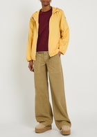 Moncler Straight-leg Cotton-twill Trousers Beige