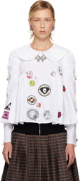 Chopova Lowena White Alibi Blouse