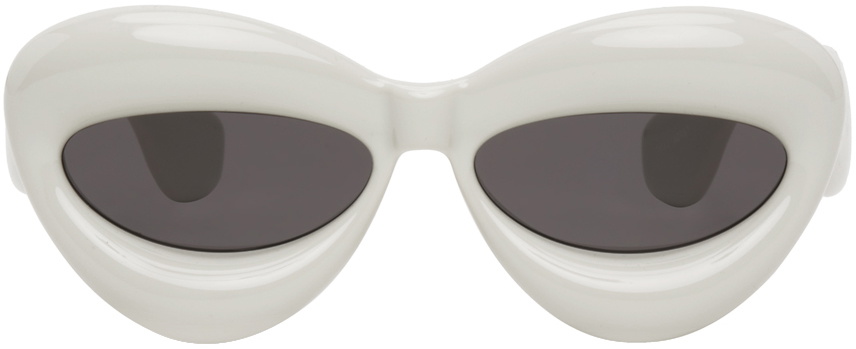 LOEWE White Inflated Sunglasses Loewe display picture 2