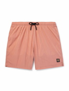 Belstaff - Clipper Straight-Leg Mid-Length Swim Shorts - Pink