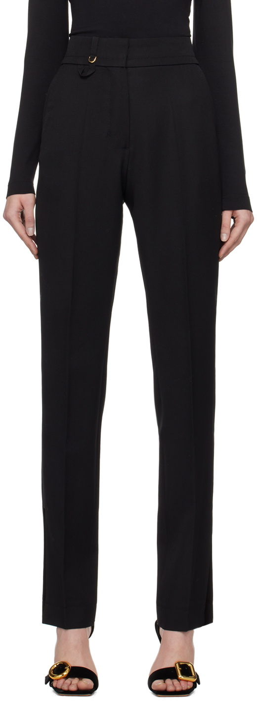 【送料&関税込】Jacquemus Le Pantalon Tibau black-les-classiques-le-