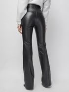 SAINT LAURENT High Waist Leather Pants