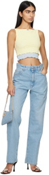 GCDS Blue Choker Jeans