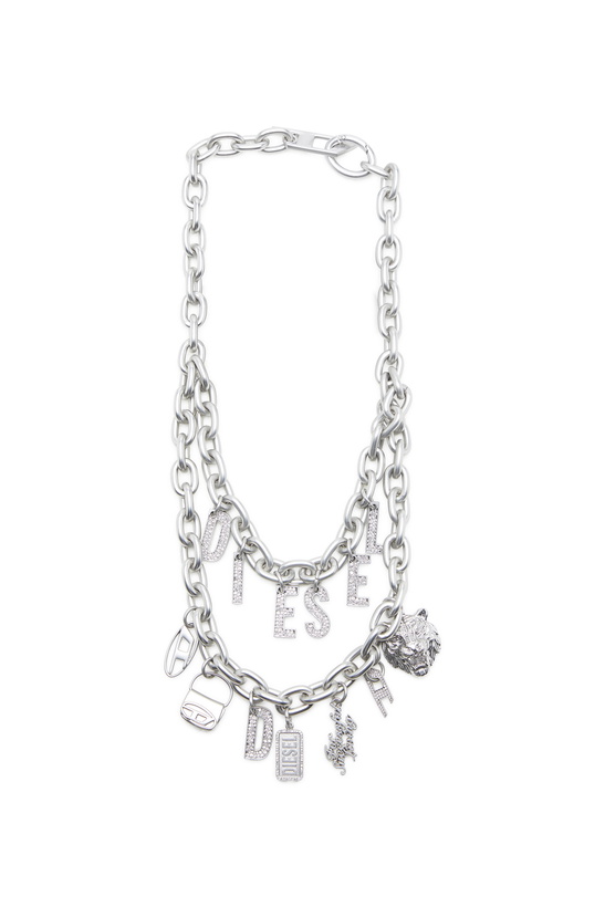 Photo: Diesel Bag charm - Bijoux and Gadgets - Unisex - Silver
