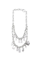 Diesel Bag charm - Bijoux and Gadgets - Unisex - Silver