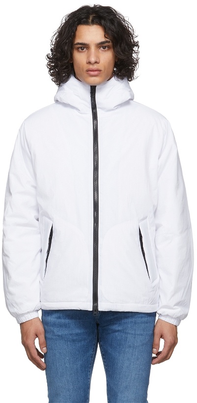 Photo: The Very Warm White Light Hooded Jacket