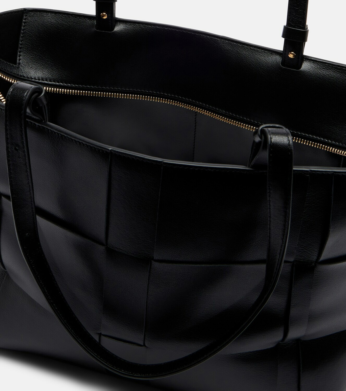 DeMellier Florence Large woven leather tote bag