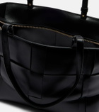 DeMellier Florence Large woven leather tote bag