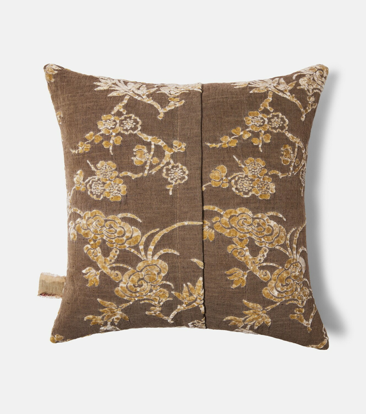 The House of Lyria Cotognastro cotton and linen-blend cushion