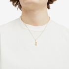 Simuero Naranja Necklace in Gold/Orange 