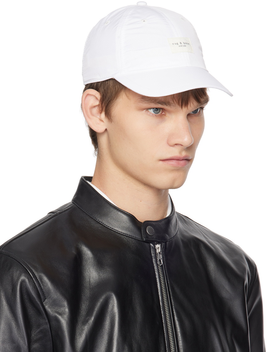 rag & bone White Addison Cap