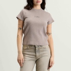 MM6 Maison Margiela Women's Baby T-Shirt in Taupe