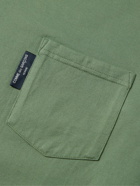 COMME DES GARÇONS HOMME - Garment-Dyed Cotton-Jersey T-Shirt - Green - 2