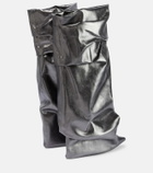 Alexandre Vauthier Ruched leather boots