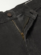 OrSlow - Straight-Leg Cotton-Blend Corduroy Trousers - Gray