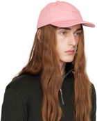Nanushka Pink Logo Cap