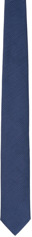 Photo: ZEGNA Blue Brera Tie