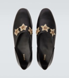 Bode Bullion Star embellished leather loafers