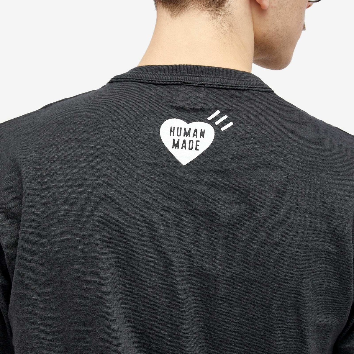 Human Made Men's Polar Bear T-Shirt in Black Human Made