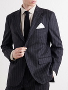 Rubinacci - Pinstriped Virgin Wool-Flannel Suit - Gray