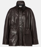 Nour Hammour Quai leather jacket